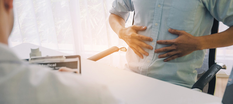 Péritonite par perforation colique en amont d'un cancer recto-sigmoïdien méconnu - La Prévention Médicale
