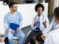 Groupe de médecin